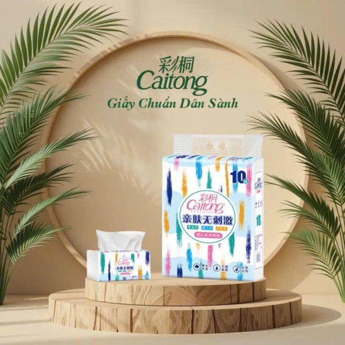 Giấy Caitong Mềm Mại 7 Màu Cao Cấp 450 tờ