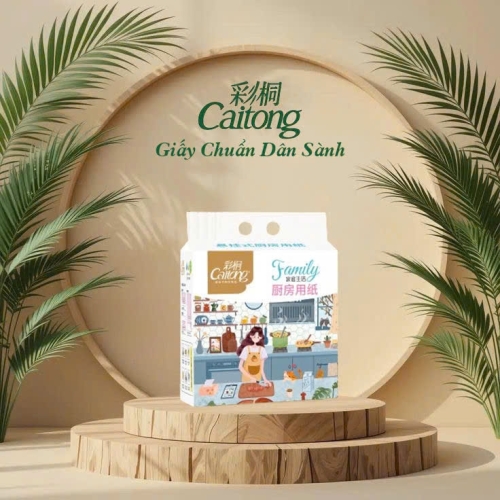 Caitong Khăn Giấy Family Cho Nhà Bếp